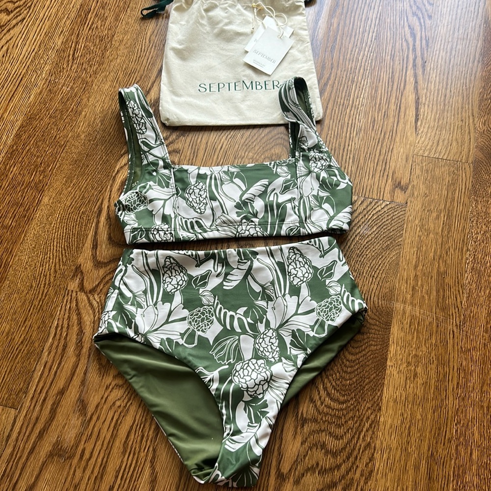 SEPTEMBER Surf Swim - Moana Bikini Top and Lucky Bottom(Wild Rye Collab)